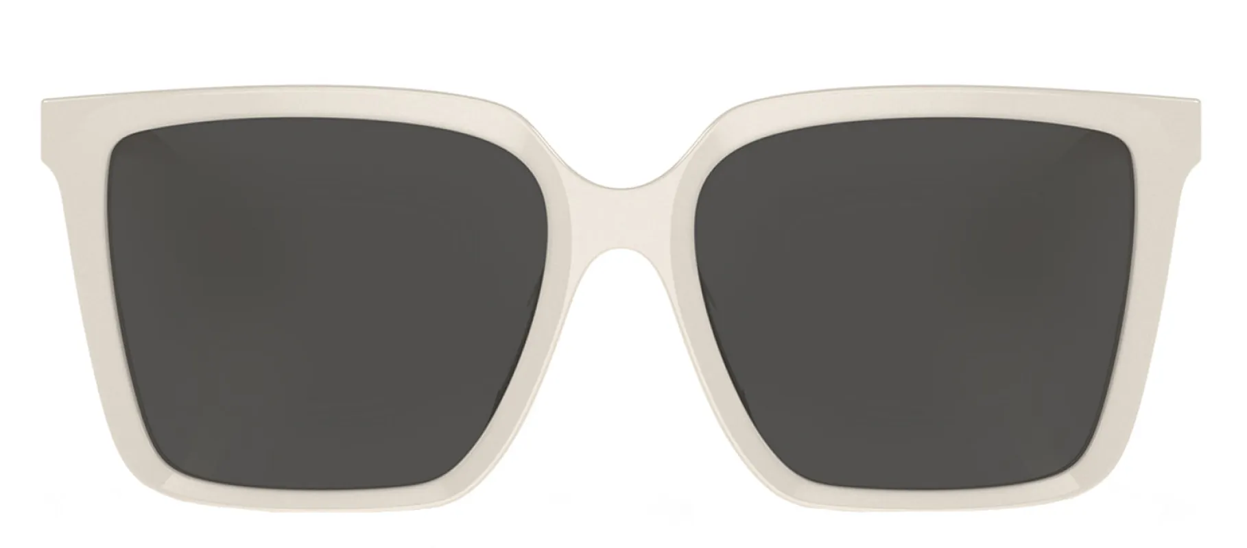 Burberry BE 4411D 410087 Square Acetate Ivory Sunglasses with Dark Gray Lens sold by Gaffos