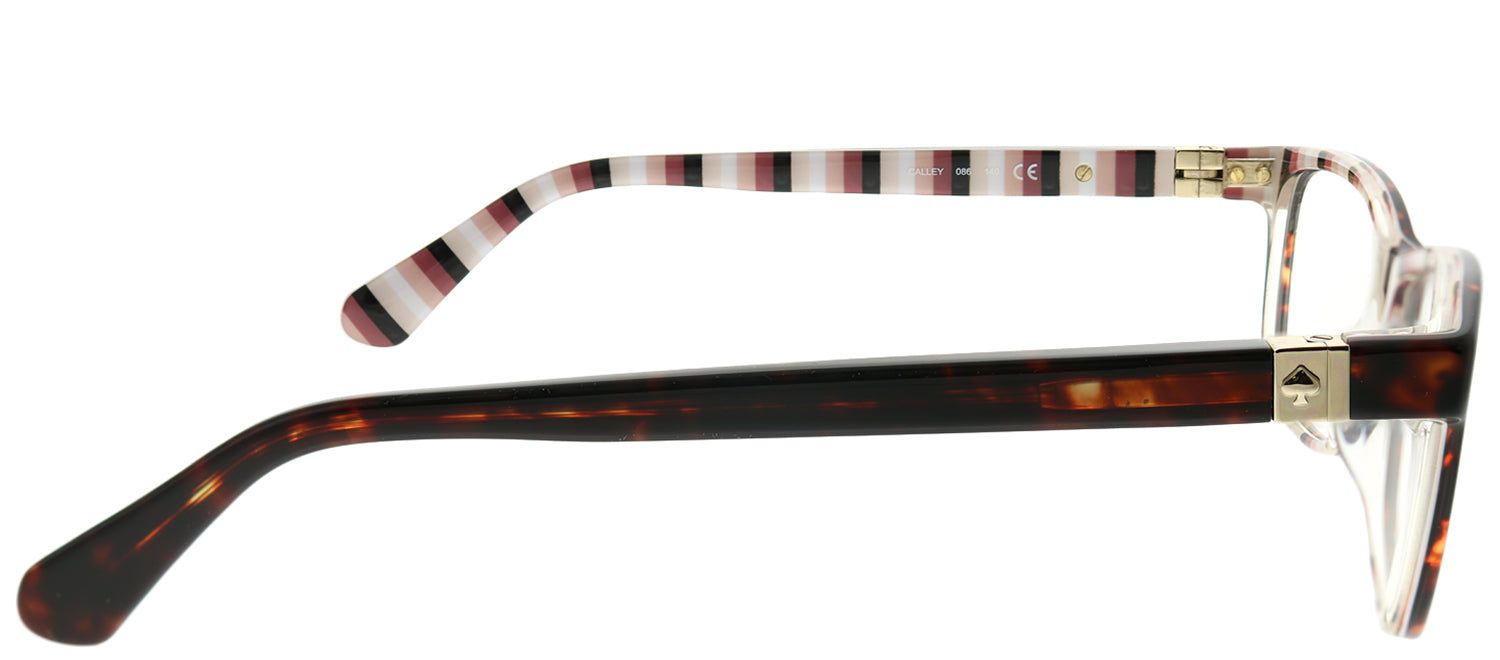 Kate Spade KS Calley 086 Rectangle Plastic Tortoise/ Havana Eyeglasses with Demo Lens sold by Gaffos product image thumbnail 3