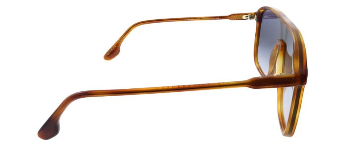Victoria Beckham VB 156S 221 Pilot Plastic Havana Sunglasses with Blue Gradient Lens sold by Gaffos