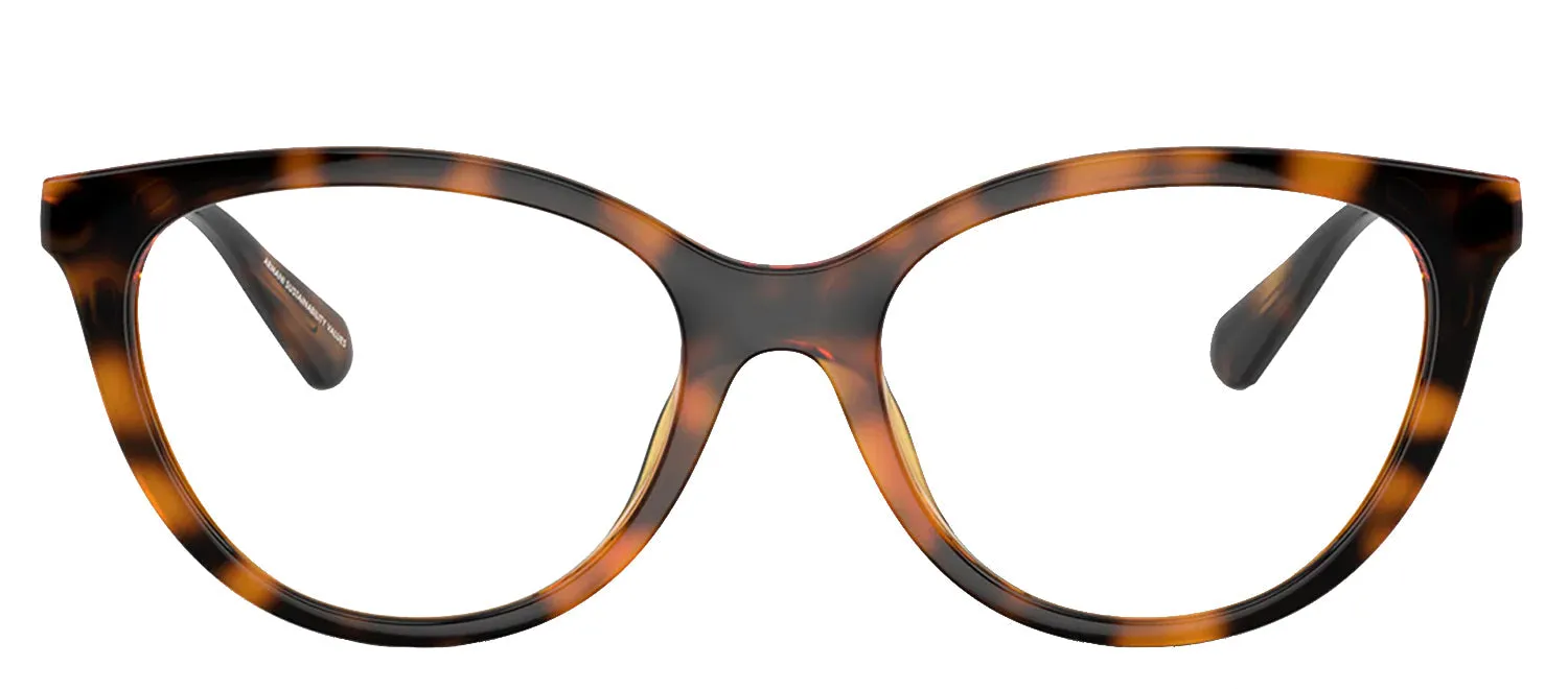 Emporio Armani EA 4213U 50261W Cat-Eye Plastic Havana Sunglasses with Clear Interchangeable Lens sold by Gaffos