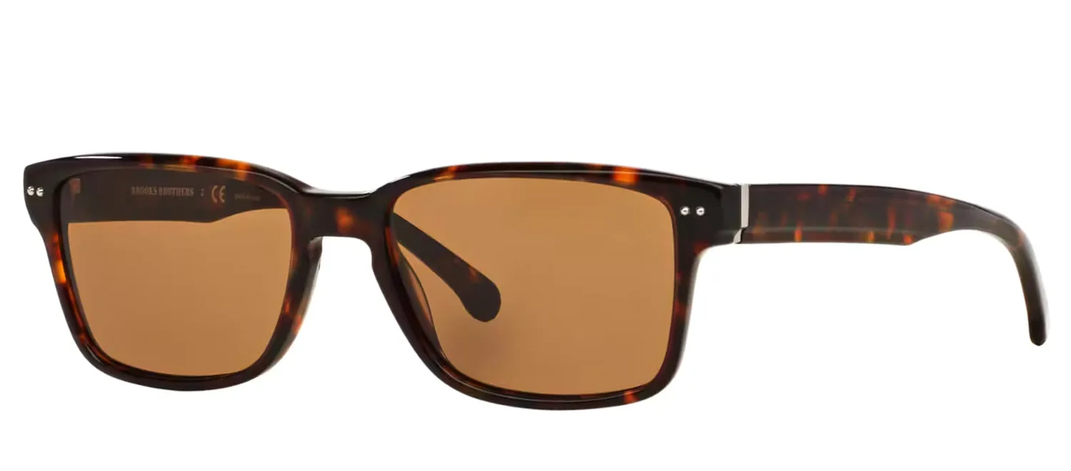 Brooks Brothers BB 725S 501673 Rectangle Plastic Tortoise Sunglasses with Brown Lens sold by Gaffos product image thumbnail 2