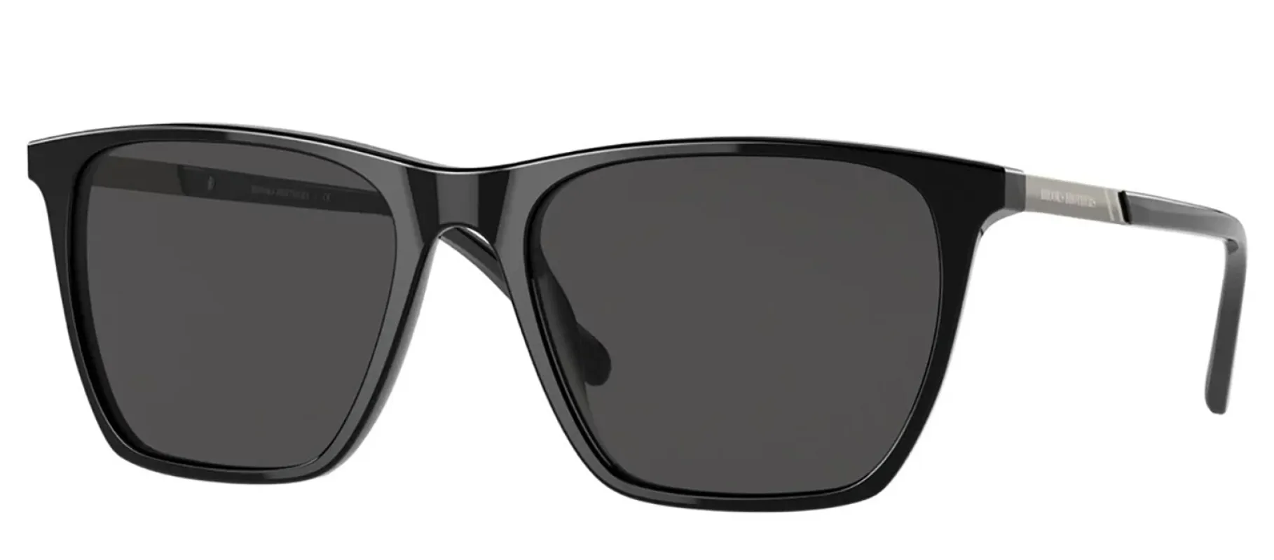 Brooks Brothers BB 5045 600087 Square Plastic Black Sunglasses with Grey Lens sold by Gaffos