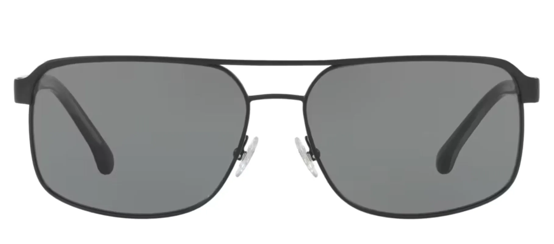 Brooks Brothers BB 4040S 167487 Pilot Metal Black Sunglasses with Grey Lens sold by Gaffos