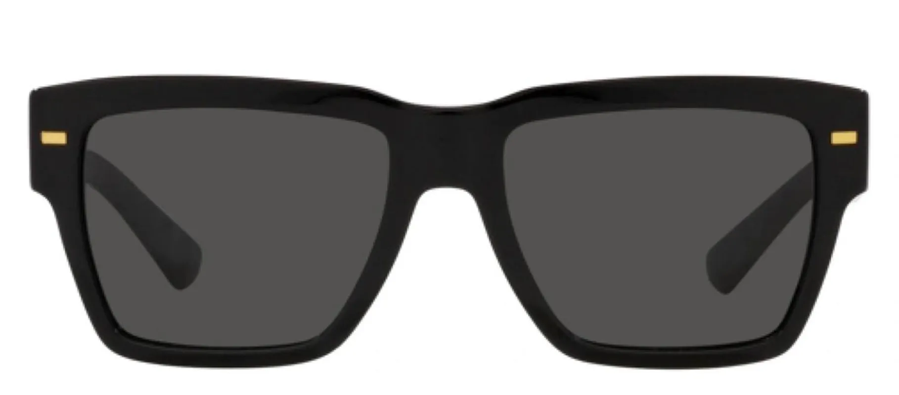 DOLCE & GABBANA DG 4431 501/87 Square Black Acetate Sunglasses with Dark Grey Lens sold by Gaffos