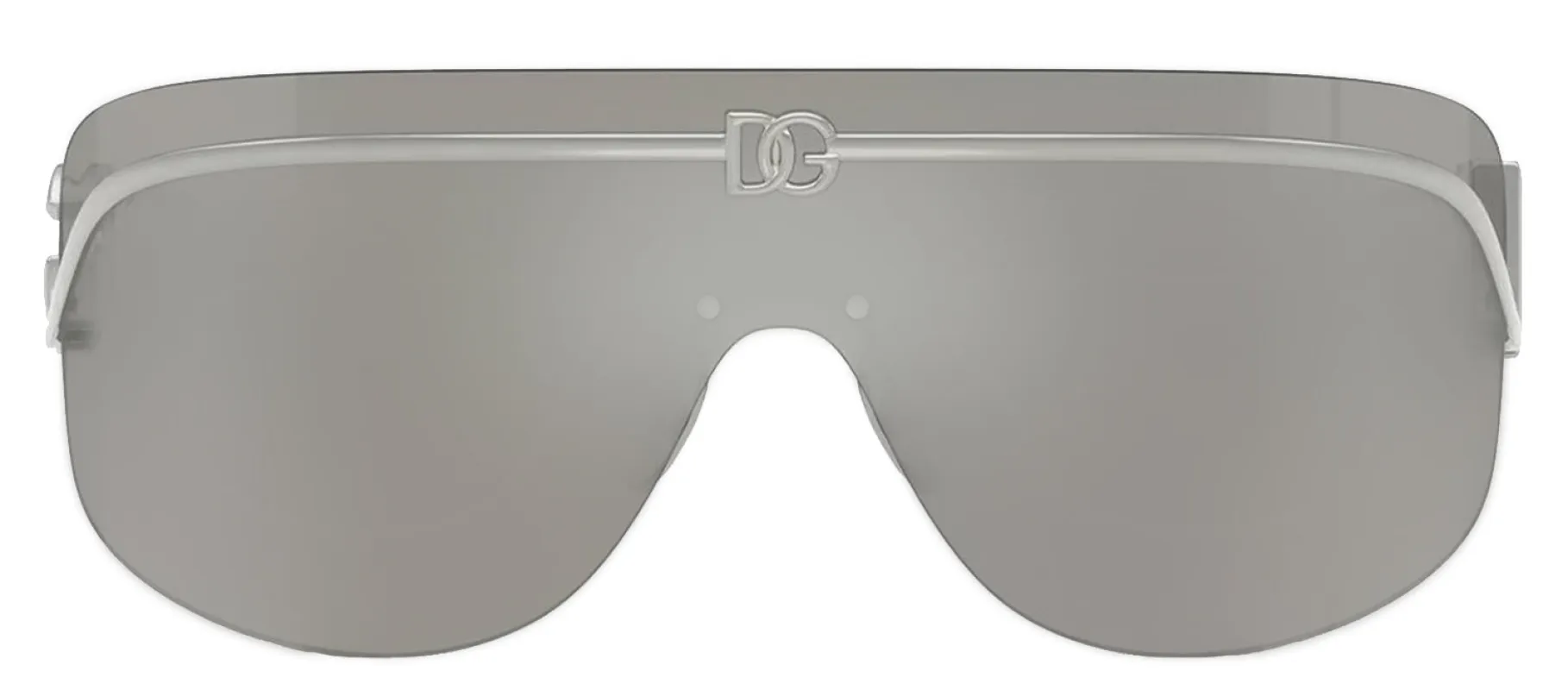 DOLCE & GABBANA DG 2320 05/6G Pillow Silver Metal Sunglasses with Grey Mirror Silver Lens sold by Gaffos