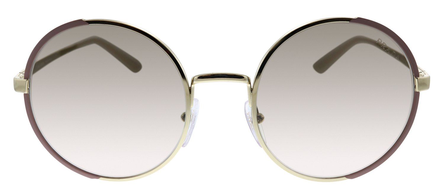 Prada PR 59XS 07B4K0 Round Metal Gold Sunglasses with Pink Gradient Lens sold by Gaffos
