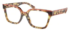 Tory Burch TY 2148U 2000 Square Plastic Tortoise Eyeglasses with Logo Stamped Demo Lenses sold by Gaffos