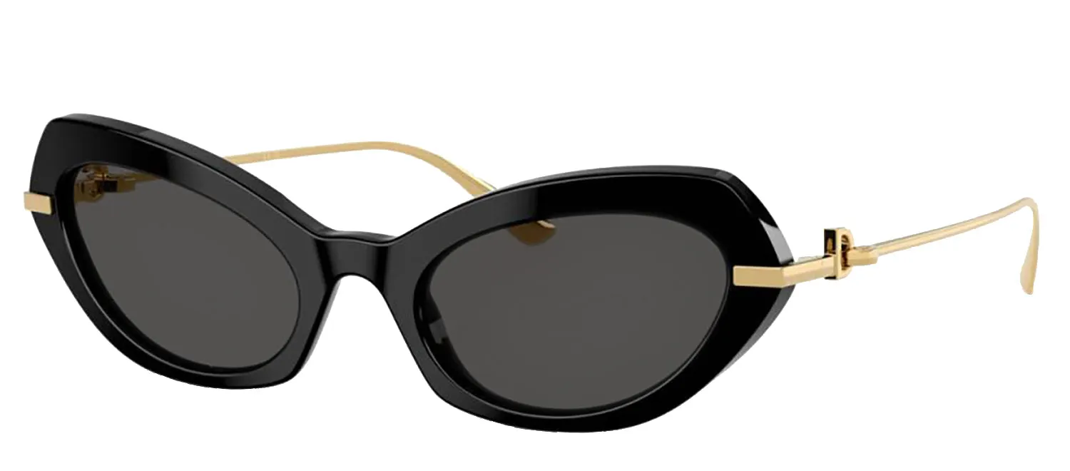 DOLCE & GABBANA DG 4473 501/87 Butterfly Black Acetate Sunglasses with Dark Grey Lens sold by Gaffos product image thumbnail 2