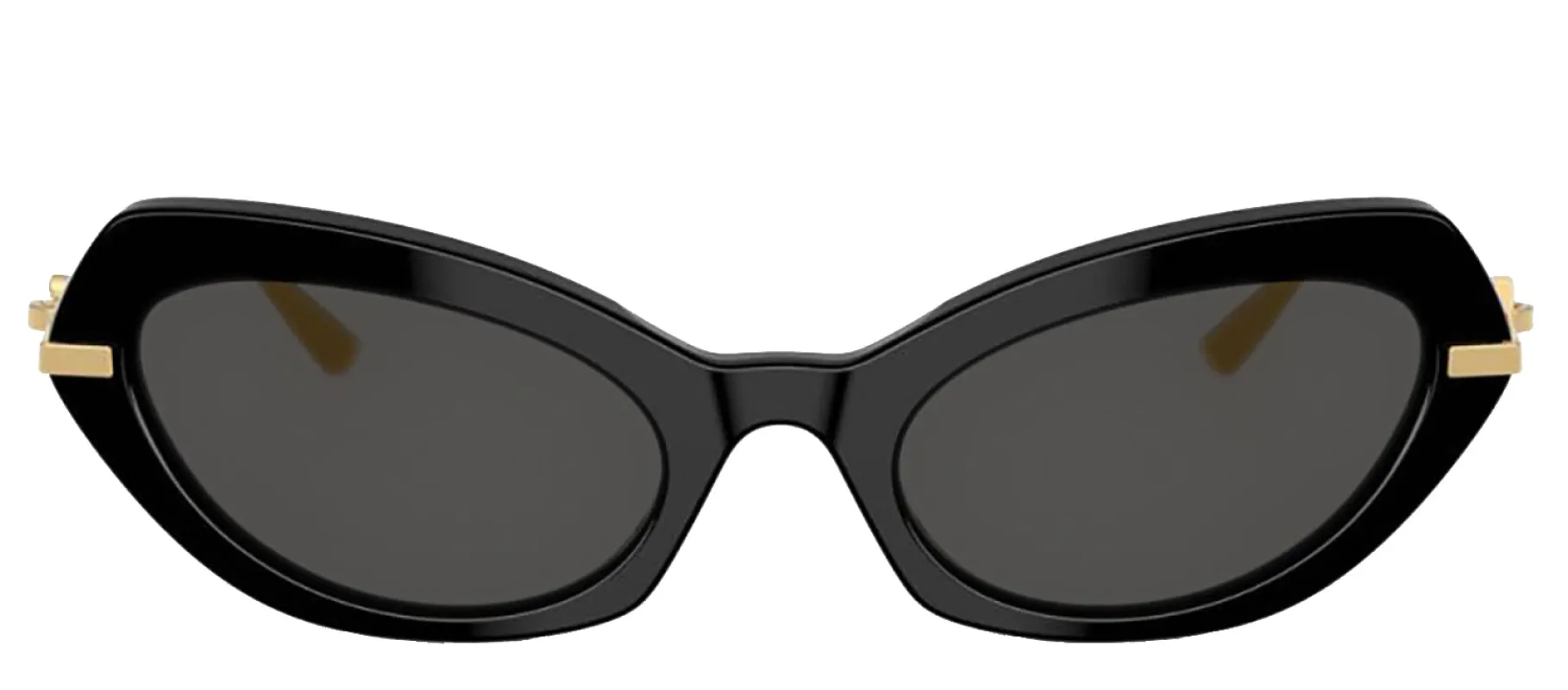 DOLCE & GABBANA DG 4473 501/87 Butterfly Black Acetate Sunglasses with Dark Grey Lens sold by Gaffos