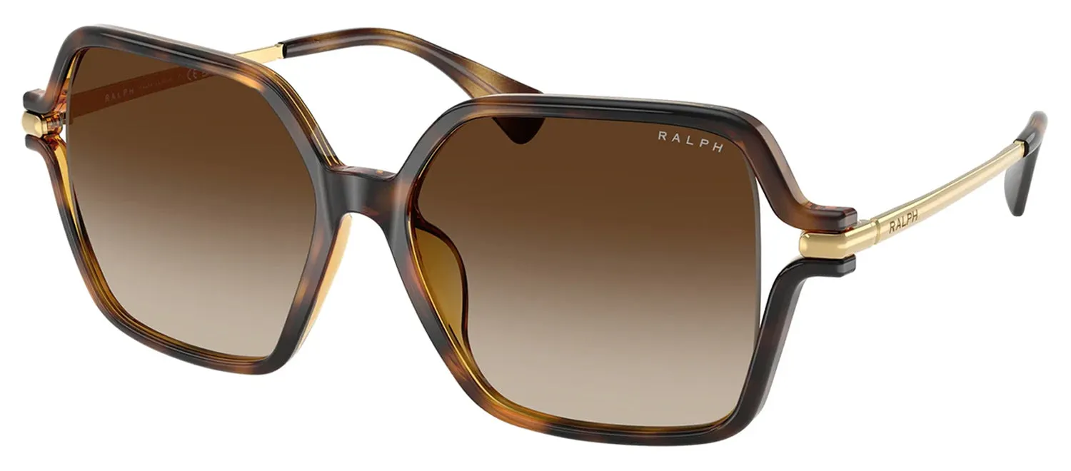 Ralph Lauren RA 5319U 500313 Square Plastic Havana Sunglasses with Brown Gradient Lens sold by Gaffos product image thumbnail 2