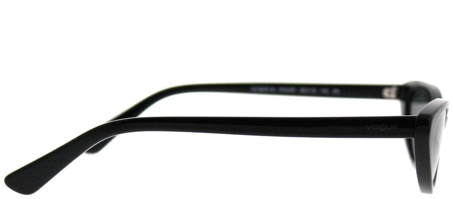 Vogue Eyewear VO 5237S W44/87 Cat-Eye Plastic Black Sunglasses with Grey Lens sold by Gaffos product image thumbnail 3