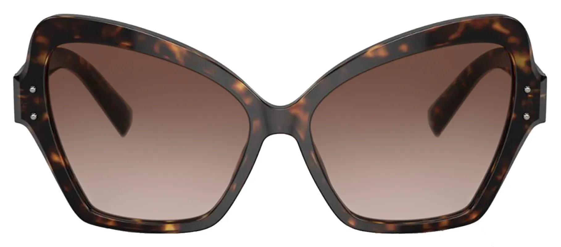 DOLCE & GABBANA DG 4463 502/13 Butterfly Havana Acetate Sunglasses with Gradient Brown Lens sold by Gaffos