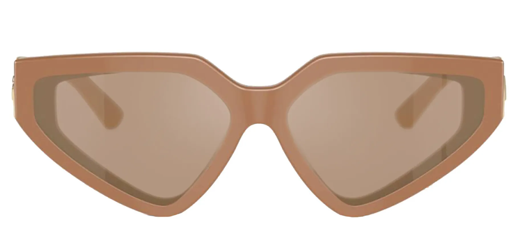 DOLCE & GABBANA DG 4469 32925A Butterfly Full Camel Acetate Sunglasses with Light Brown Mirror Flash Gold Lens sold by Gaffos