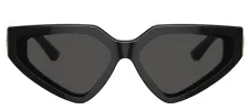 DOLCE & GABBANA DG 4469 501/87 Butterfly Black Acetate Sunglasses with Dark Grey Lens sold by Gaffos