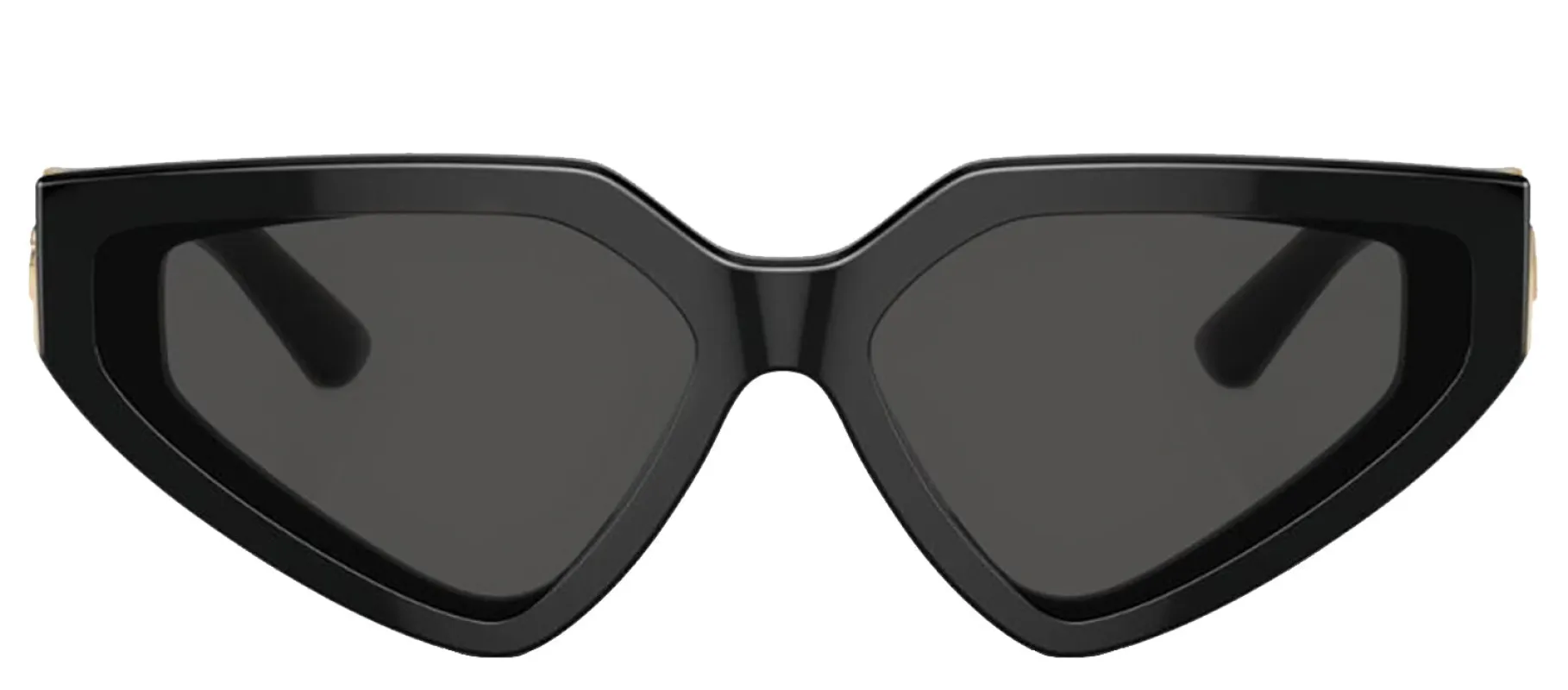 DOLCE & GABBANA DG 4469F 501/87 Butterfly Black Acetate Sunglasses with Dark Grey Lens sold by Gaffos