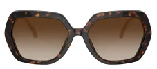 DOLCE & GABBANA DG 4468B 502/13 Irregular Havana Acetate Sunglasses with Gradient Brown Lens sold by Gaffos