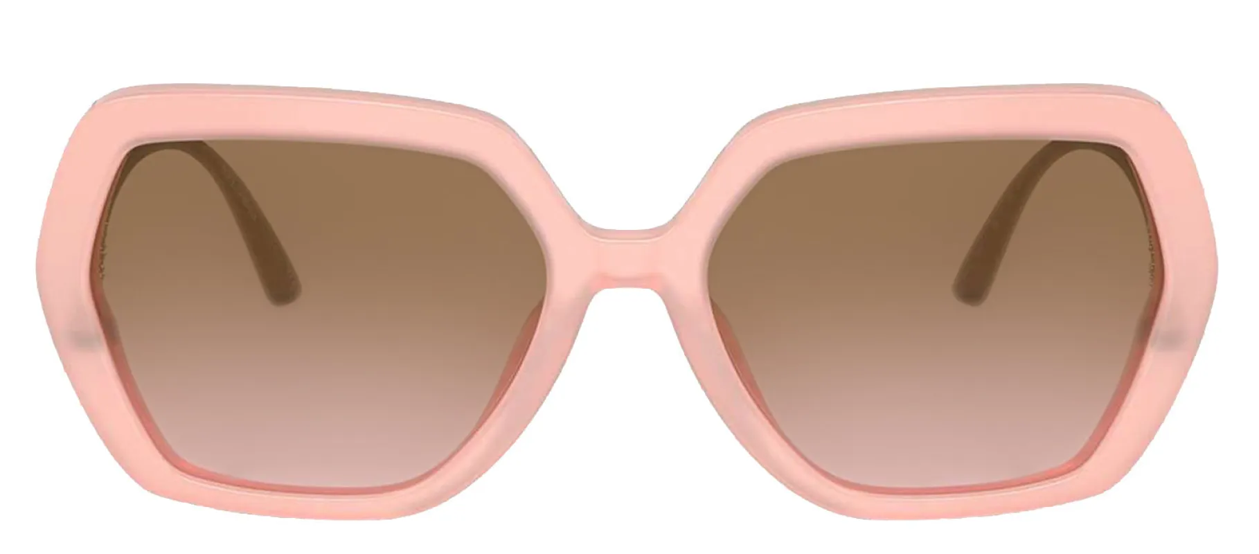 DOLCE & GABBANA DG 4468B 343611 Irregular Opal Rose Acetate Sunglasses with Pink Gradient Grey Lens sold by Gaffos