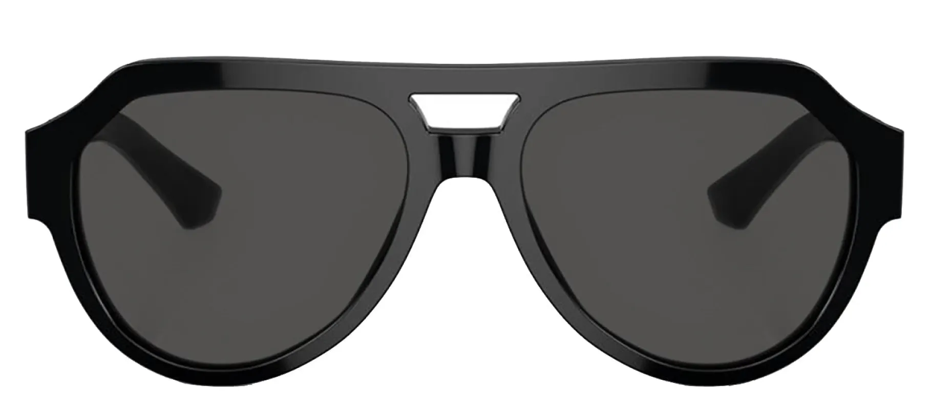 DOLCE & GABBANA DG 4466F 501/87 Square Black Acetate Sunglasses with Dark Grey Lens sold by Gaffos