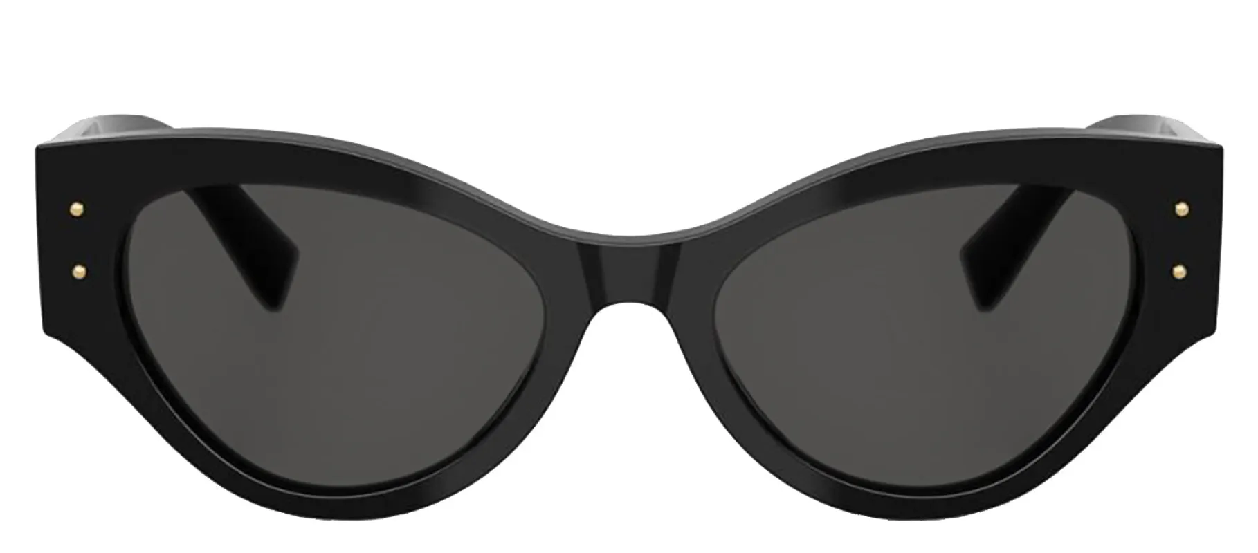 DOLCE & GABBANA DG 4480F 501/87 Butterfly Black Acetate Sunglasses with Dark Grey Lens sold by Gaffos