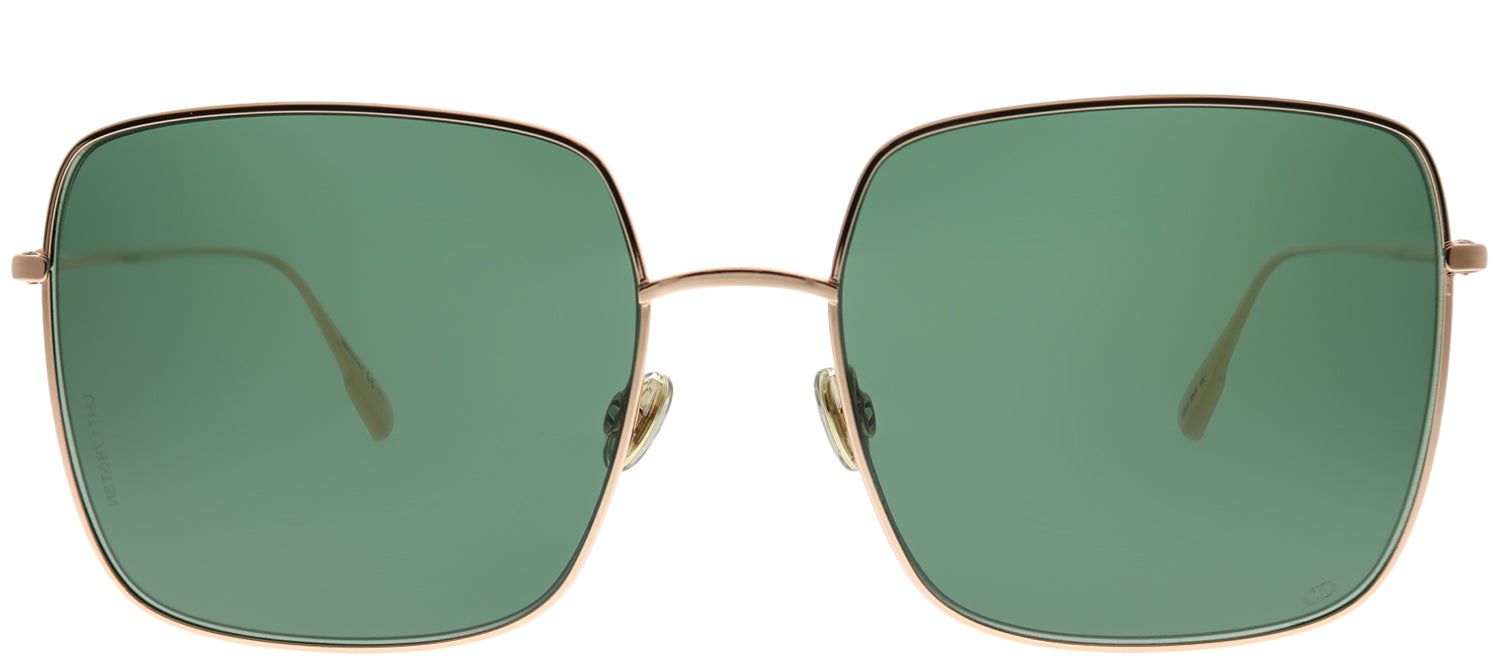 Dior CD Stellaire1 DDB O7 Square Metal Gold Sunglasses with Green Lens sold by Gaffos