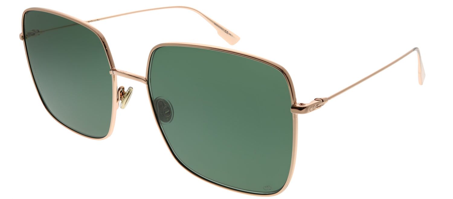 Dior CD Stellaire1 DDB O7 Square Metal Gold Sunglasses with Green Lens sold by Gaffos product image thumbnail 2
