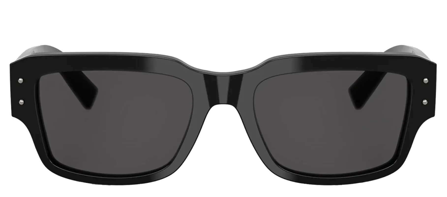 DOLCE & GABBANA DG 4483 501/87 Square Black Acetate Sunglasses with Dark Grey Lens sold by Gaffos
