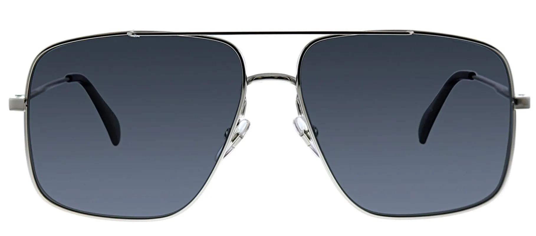 Givenchy GV 7119 010 M9 Square Metal Silver Sunglasses with Grey Lens sold by Gaffos
