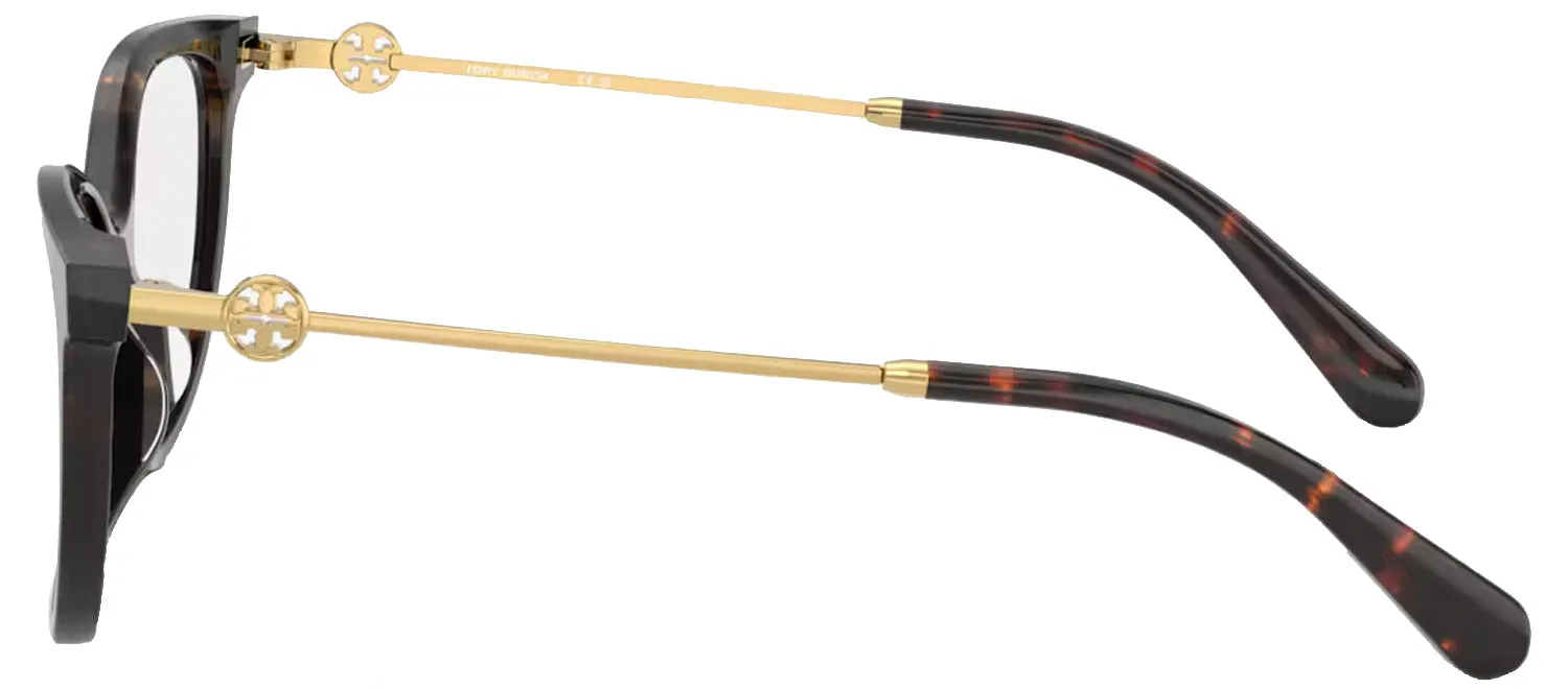 Tory Burch TY 2149U 1728 Phantos Plastic Tortoise Eyeglasses with Logo Stamped Demo Lenses sold by Gaffos product image thumbnail 3