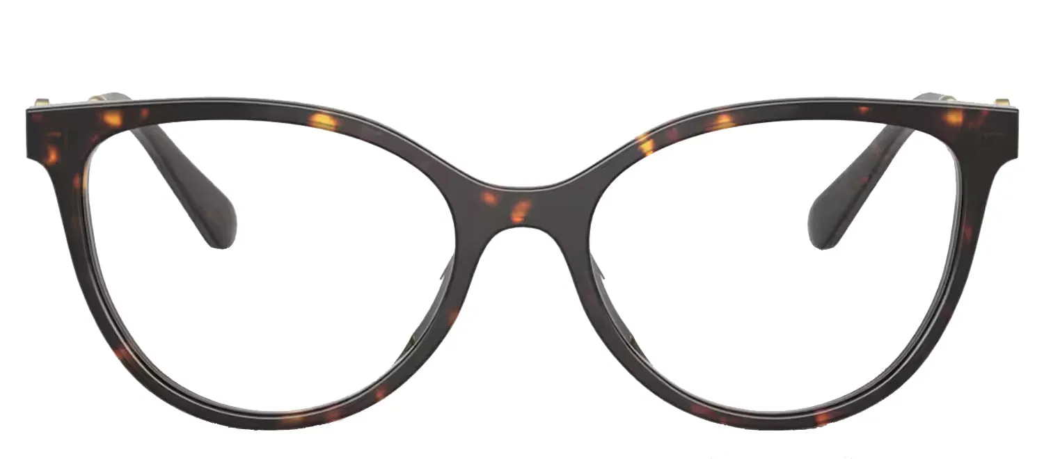 Tory Burch TY 2149U 1728 Phantos Plastic Tortoise Eyeglasses with Logo Stamped Demo Lenses sold by Gaffos