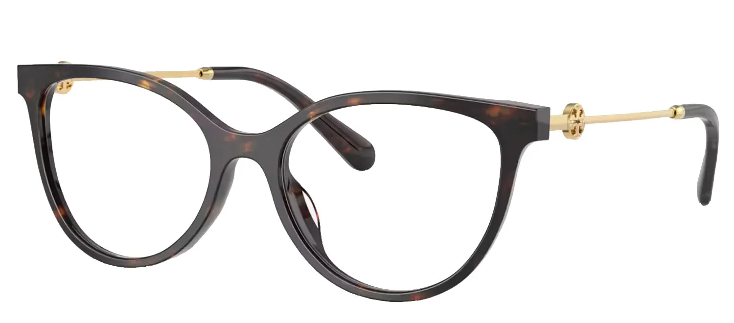 Tory Burch TY 2149U 1728 Phantos Plastic Tortoise Eyeglasses with Logo Stamped Demo Lenses sold by Gaffos product image thumbnail 2