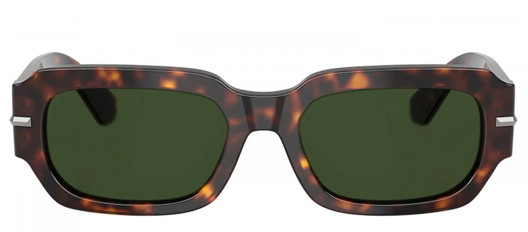 DOLCE & GABBANA DG 4485F 502/71 Rectangle Havana Acetate Sunglasses with Dark Green Lens sold by Gaffos