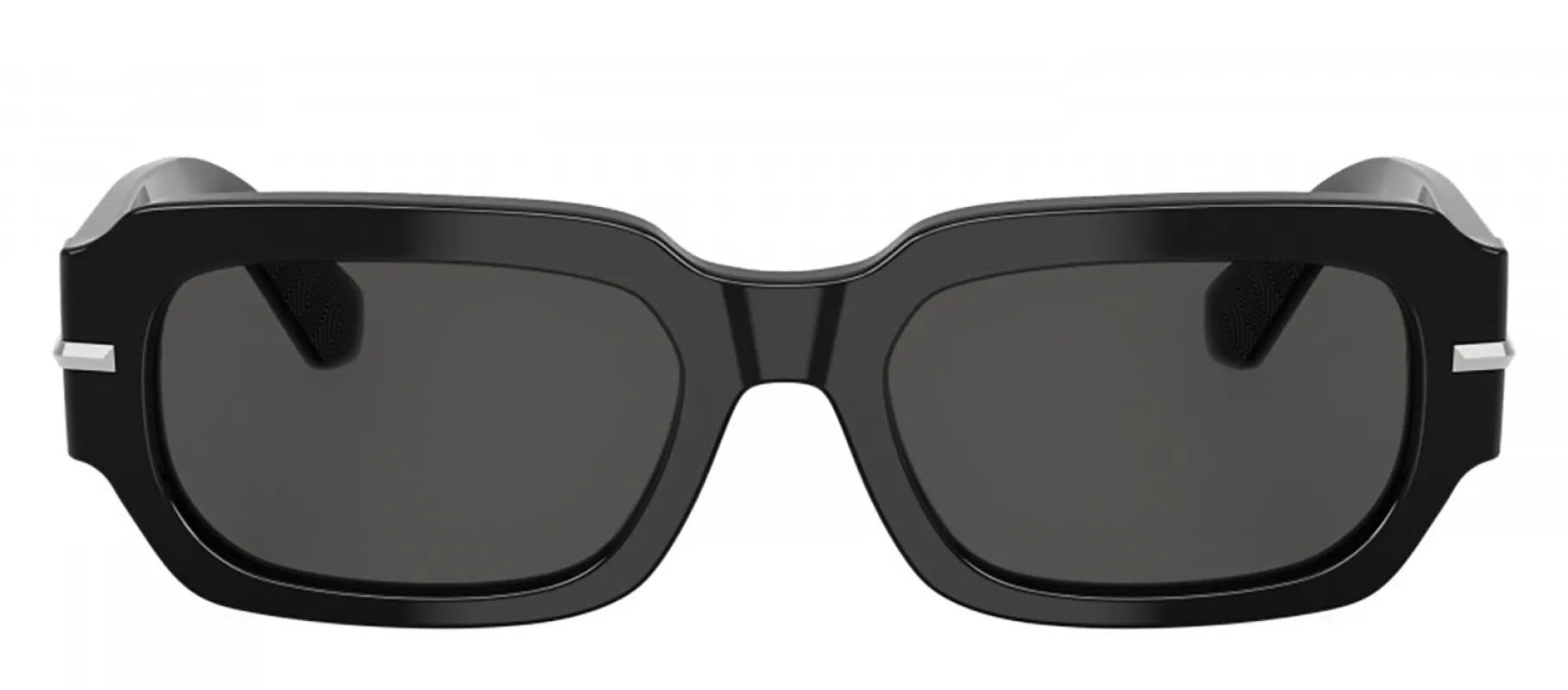 DOLCE & GABBANA DG 4485F 501/87 Rectangle Black Acetate Sunglasses with Dark Grey Lens sold by Gaffos