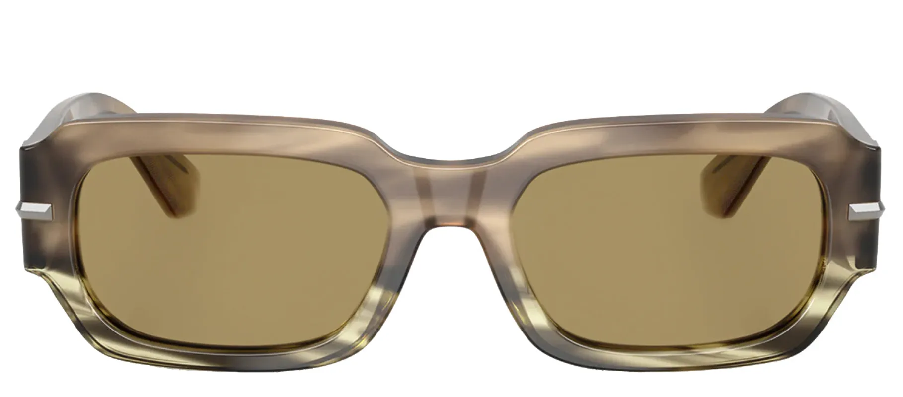 DOLCE & GABBANA DG 4485 3439/2 Rectangle Havana Green Acetate Sunglasses with Green Olive Lens sold by Gaffos