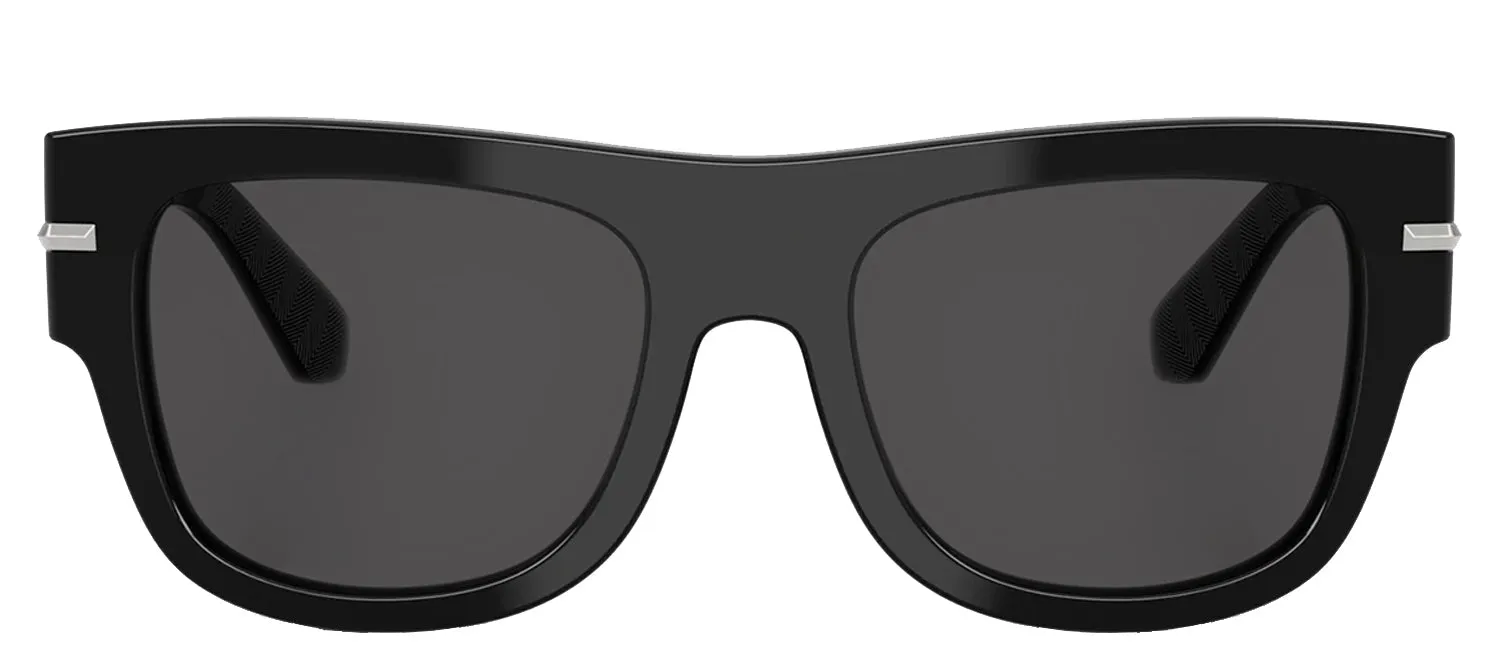 DOLCE & GABBANA DG 4484 501/87 Square Black Acetate Sunglasses with Dark Grey Lens sold by Gaffos