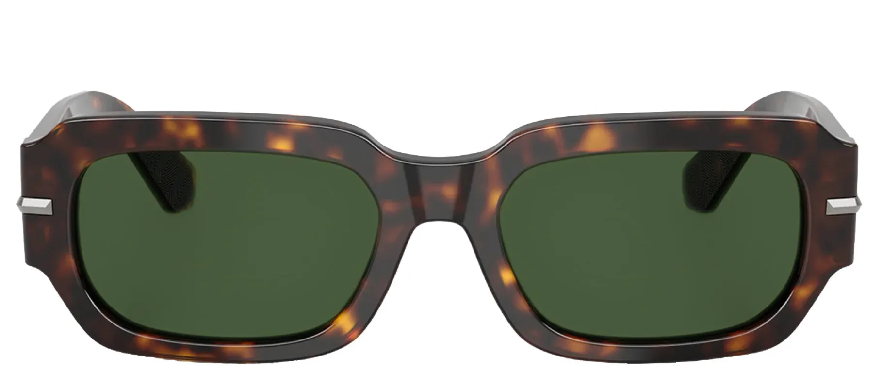 DOLCE & GABBANA DG 4485 502/71 Rectangle Havana Acetate Sunglasses with Dark Green Lens sold by Gaffos