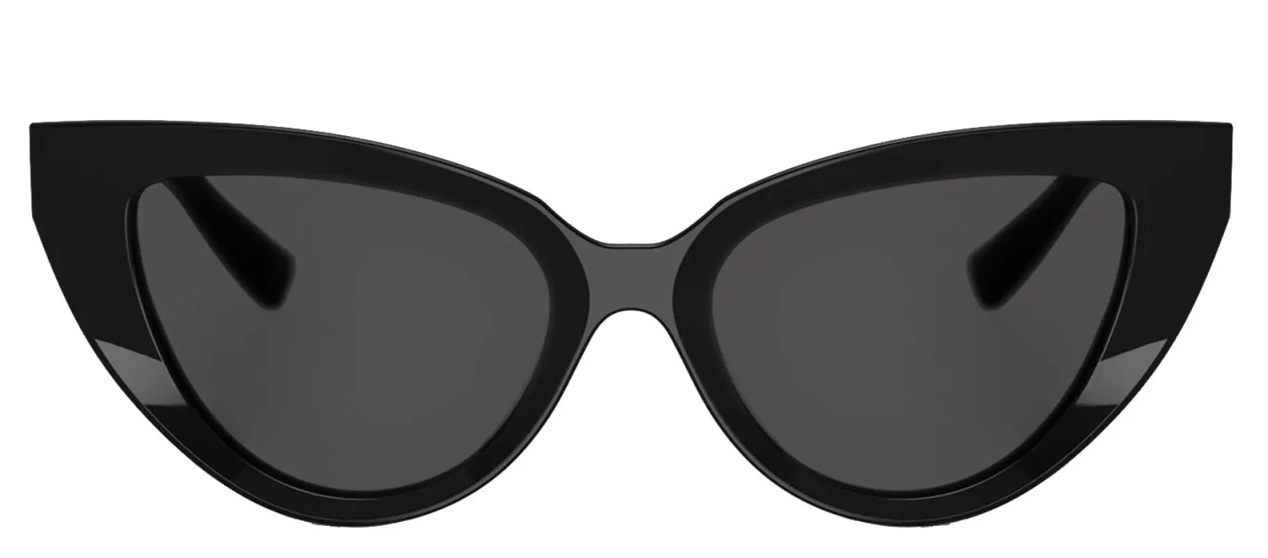 DOLCE & GABBANA DG 4497 501/87 Cat Eye Black Acetate Sunglasses with Dark Grey Lens sold by Gaffos