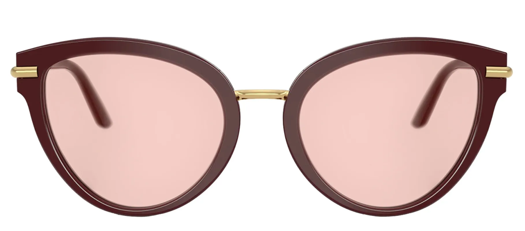 DOLCE & GABBANA DG 4492 3091P5 Butterfly Bordeaux Acetate Sunglasses with Photo Pink To Dark Purple Lens sold by Gaffos