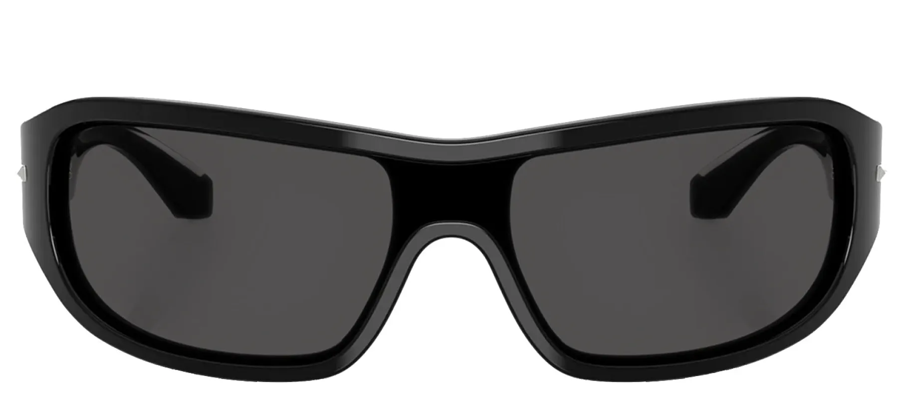 DOLCE & GABBANA DG 4486 501/87 Rectangle Black Acetate Sunglasses with Dark Grey Lens sold by Gaffos