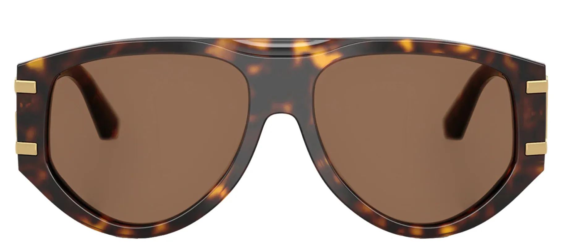 DOLCE & GABBANA DG 4499 502/73 Pilot Havana Acetate Sunglasses with Dark Brown Lens sold by Gaffos