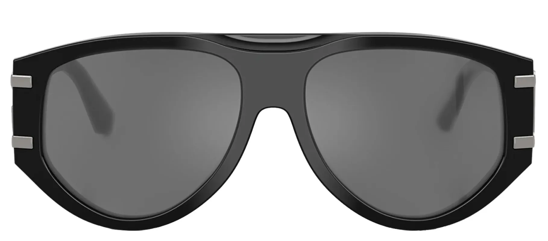 DOLCE & GABBANA DG 4499 501/6G Pilot Black Acetate Sunglasses with Grey Mirror Black Lens sold by Gaffos