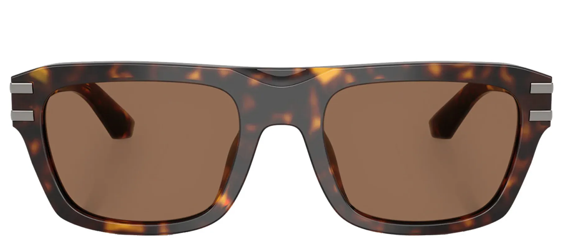 DOLCE & GABBANA DG 4496 502/73 Rectangle Havana Acetate Sunglasses with Dark Brown Lens sold by Gaffos