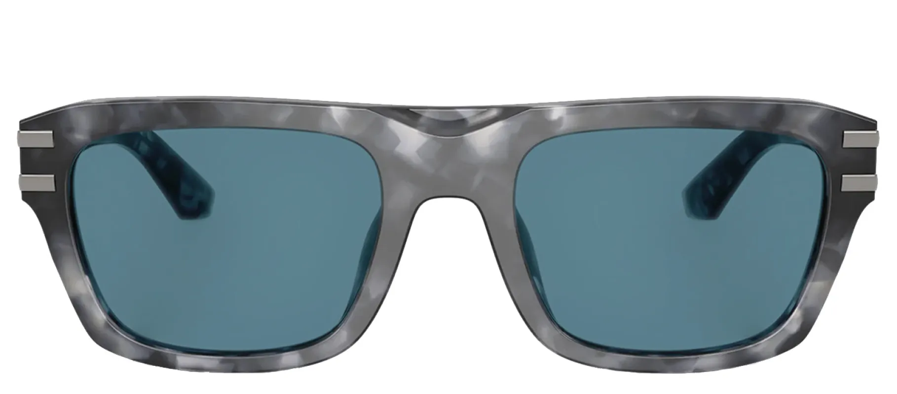 DOLCE & GABBANA DG 4496 3445/1 Rectangle Grey Havana Acetate Sunglasses with Grey Lens sold by Gaffos