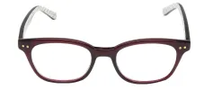 Kate Spade KS REBECCA2 LHF Square Plastic Burgundy Reading Glasses with Clear Lens sold by Gaffos