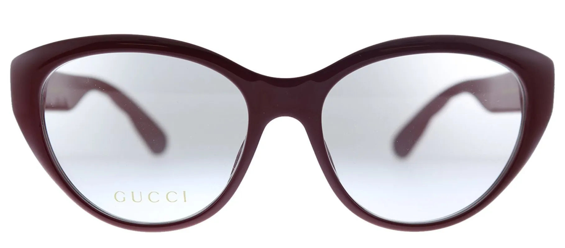 Gucci GG 0812O 003 Cat-Eye Acetate Burgundy Eyeglasses with Demo Lens sold by Gaffos