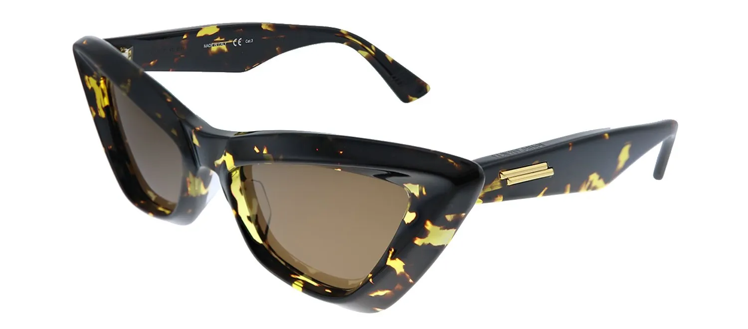 Bottega Veneta BV 1101S 002 Cat-Eye Acetate Havana Sunglasses with Brown Lens sold by Gaffos product image thumbnail 2