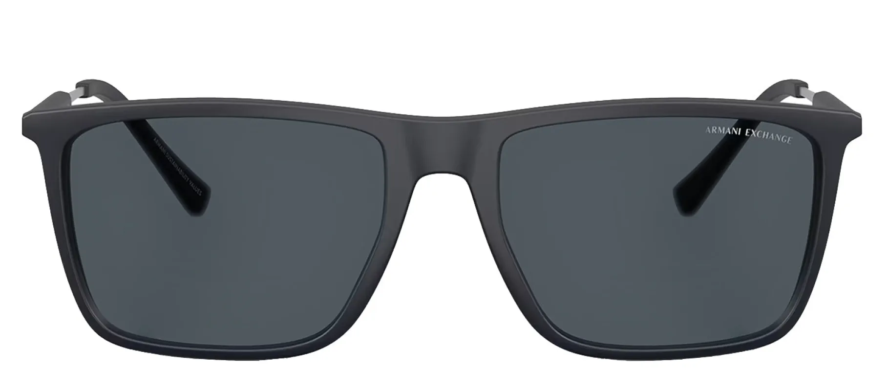 Armani Exchange AX 4160S 838087 Square Plastic Blue Sunglasses with Grey Lens sold by Gaffos