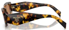 Prada PR 17WS VAU2Z1 Rectangle Plastic Tortoise Sunglasses with Brown Lens sold by Gaffos