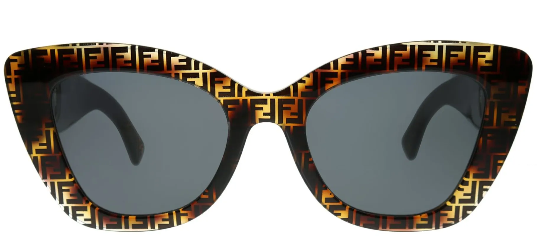 Fendi FF 0327 086 IR Cat-Eye Plastic Tortoise/ Havana Sunglasses with Grey Lens sold by Gaffos