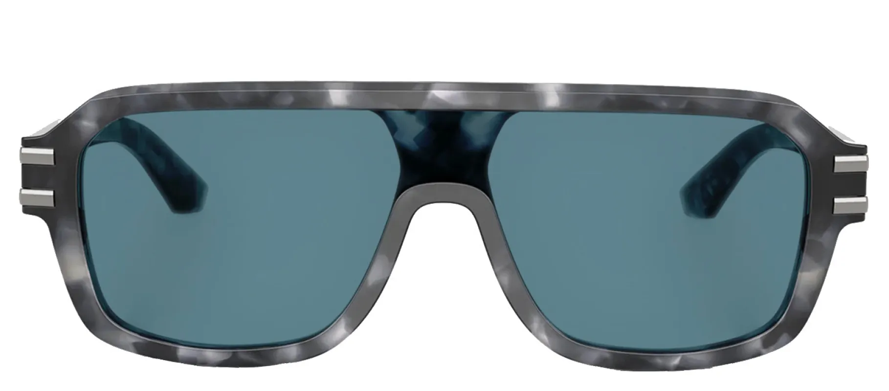 DOLCE & GABBANA DG 4507 3445/1 Pilot Grey Havana Acetate Sunglasses with Grey Lens made by Gaffos