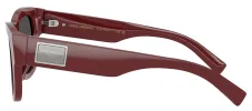 DOLCE & GABBANA DG 4509 309187 Square Bordeaux Acetate Sunglasses with Dark Grey Lens sold by Gaffos